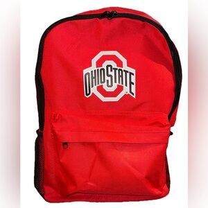 Ohio State Buckeyes Legendary Red Logo Backpack By FOCO NCAA Football New W Tags